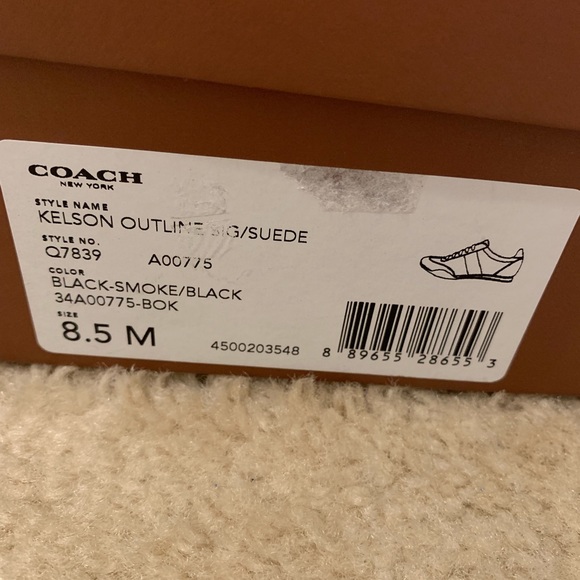 Coach sneakers. 8.5 - Picture 8 of 8